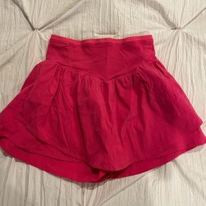 HOT PINK SKORT - M